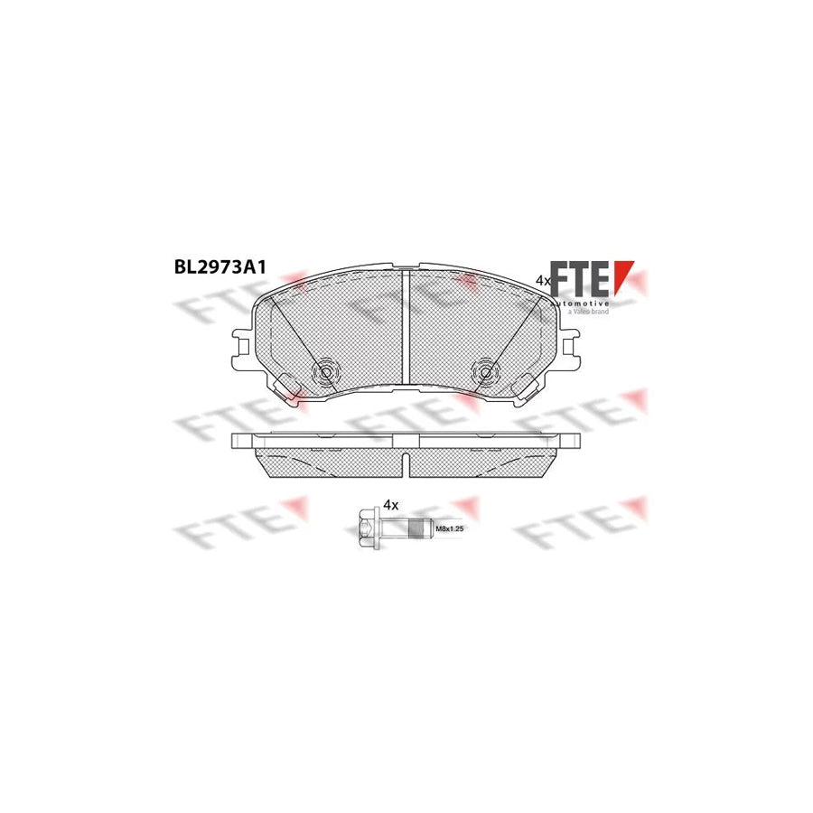 FTE Bl2973A1 Brake Pad Set