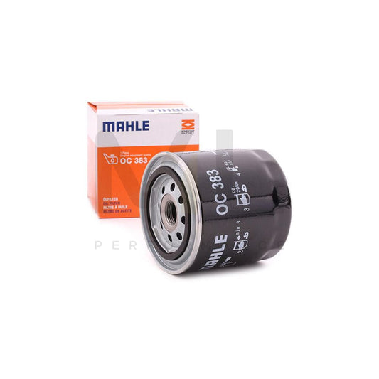 MAHLE ORIGINAL OC 383 Oil Filter Spin-on Filter, with one anti-return valve | ML Performance Car Parts