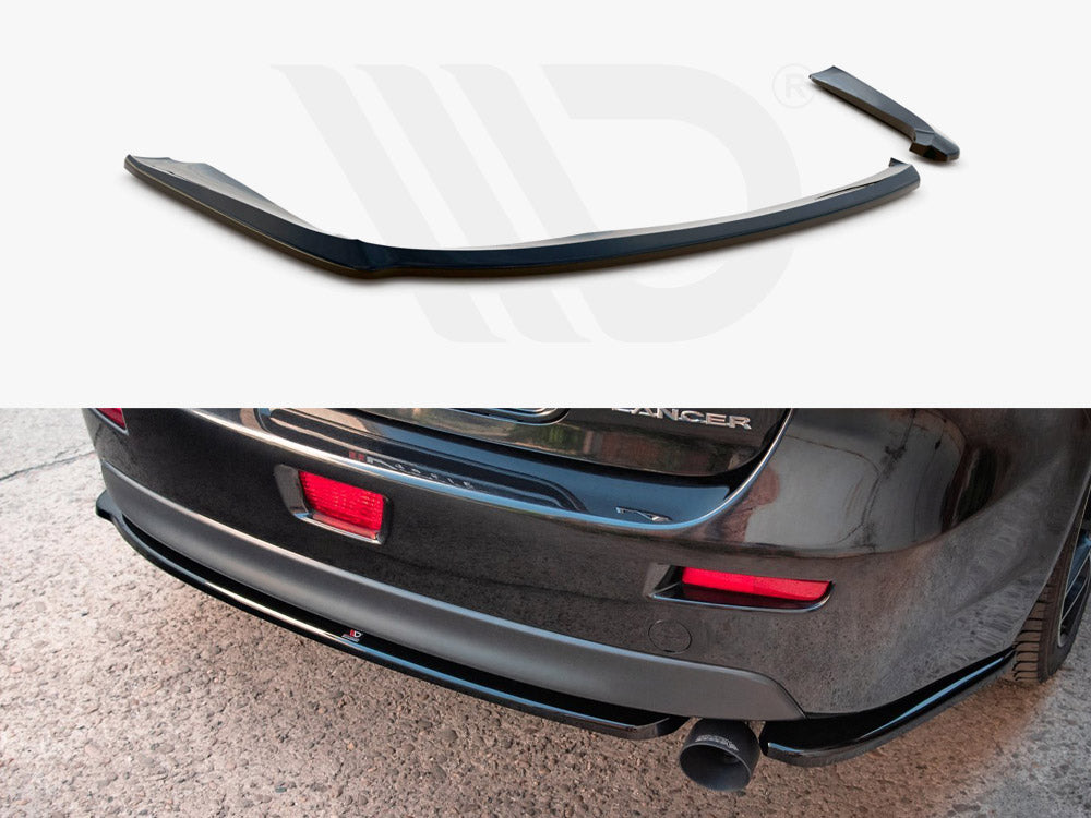 Maxton Design MI-LA-8-SB-RSD1T Rear Side Splitters Mitsubishi Lancer Sportback MK8 (2007-2016) | ML Performance UK Car Parts