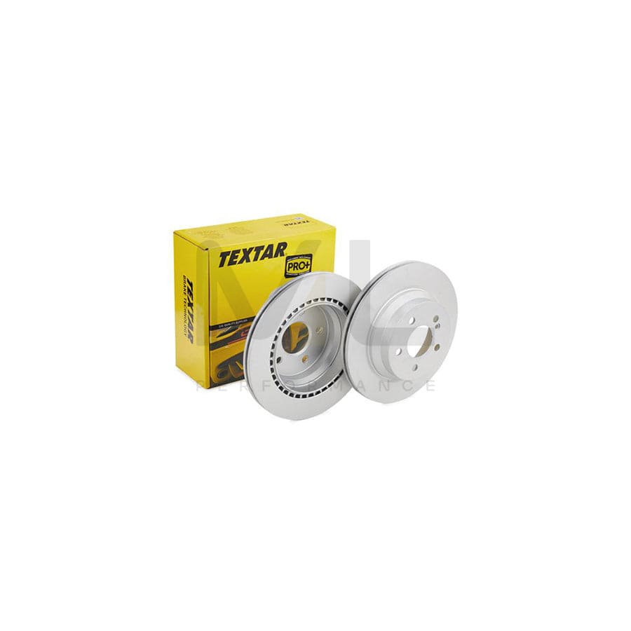TEXTAR PRO+ 92115505 Brake Disc Internally Vented, Coated, High-carbon, without wheel hub, without wheel studs  - 1 piece