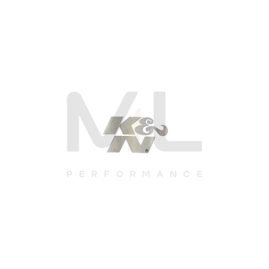 K&N 89-0003 Decal/Sticker Die Cut Chrome