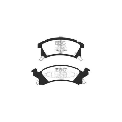 EBC PD11KF220 Pontiac Grand Am Greenstuff Front Brake Pad & GD Disc Kit 2 | ML Performance UK Car Parts