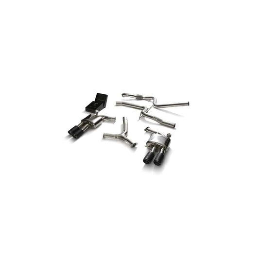 Armytrix AU9C2-QC11 Valvetronic Exhaust System Audi A5 Coupe 2WD B9 2016-2022 with Quad Carbon Fiber 3.5"