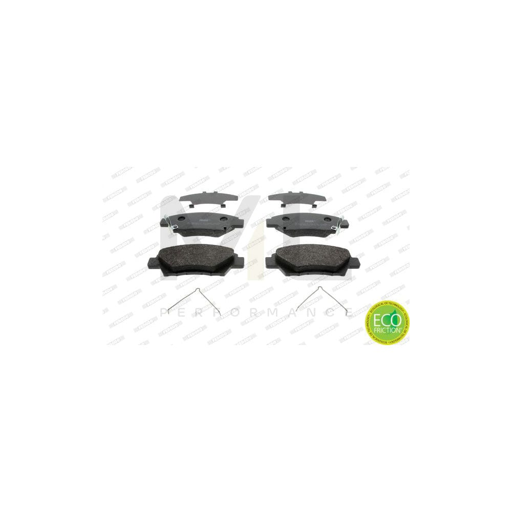 Ferodo Premier Eco Friction FDB4404 Brake Pad Set With Acoustic Wear Warning, With Accessories