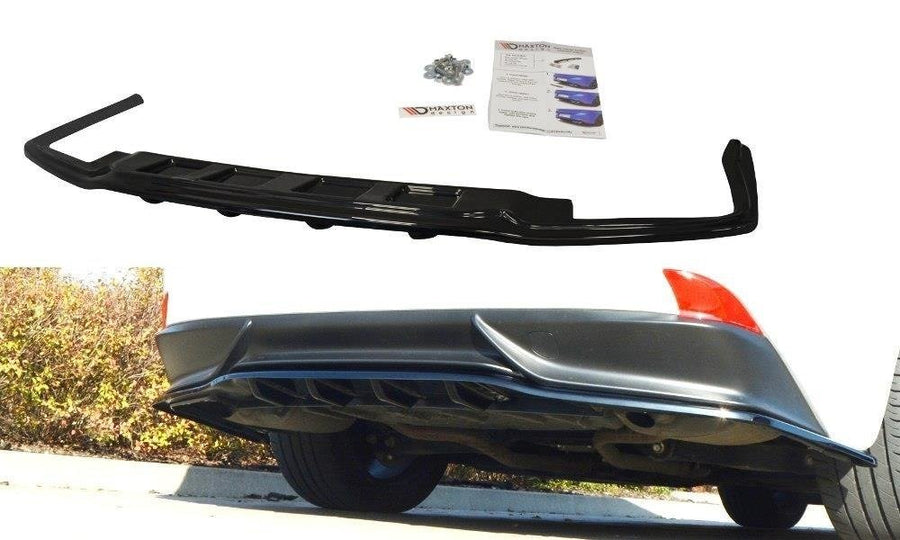 Maxton Design LE-IS-3-H-RD1+RD2T Central Rear Splitter (with vertical bars) Lexus IS MK3 H | ML Performance UK Car Parts
