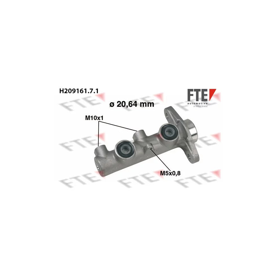 FTE H209161.7.1 Brake Master Cylinder