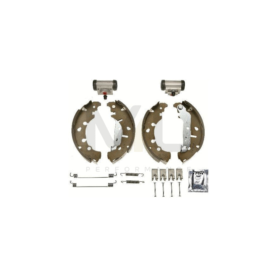TRW Brake Kit BK2633 Brake Shoe Set with wheel brake cylinder
