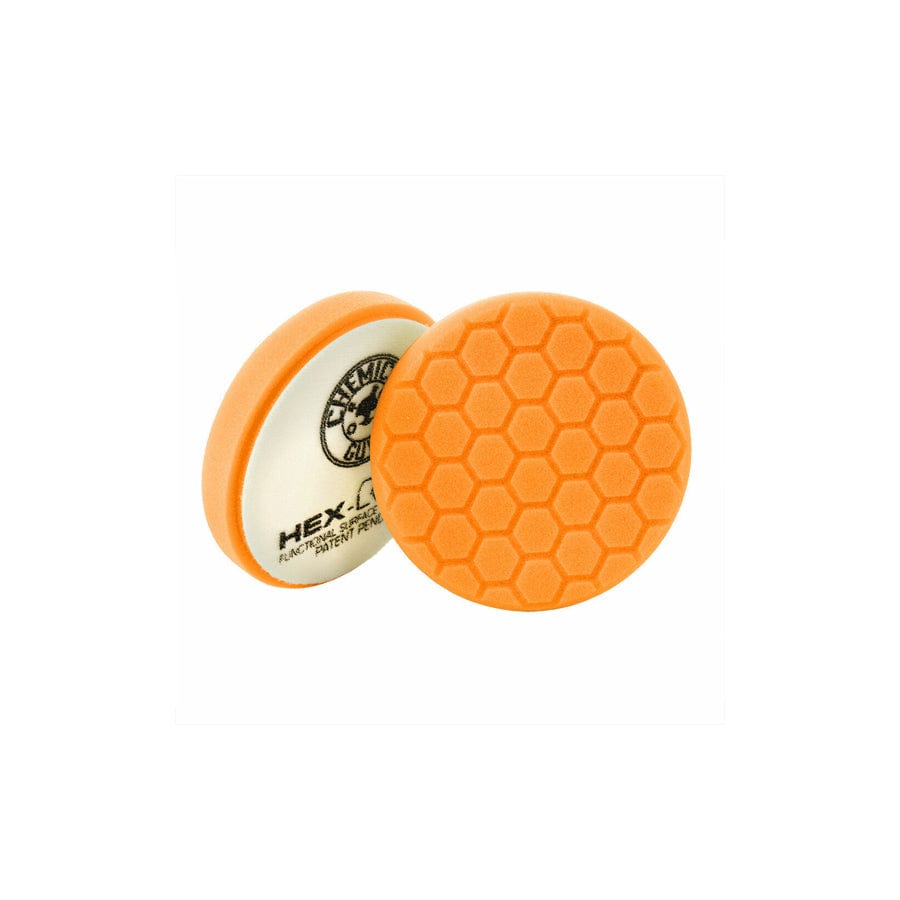 Chemical Guys Orange Hex-Logic Medium-Heavy Cutting Pad 4 inch