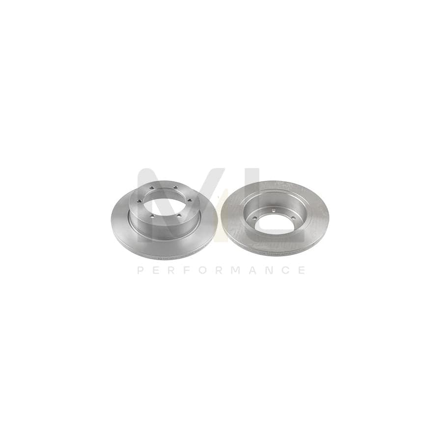 TRW DF5072S Brake Disc Rear Axle, Solid  - 1 piece