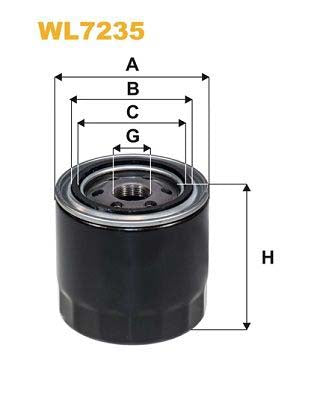 WIX Filters WL7235 Oil Filter