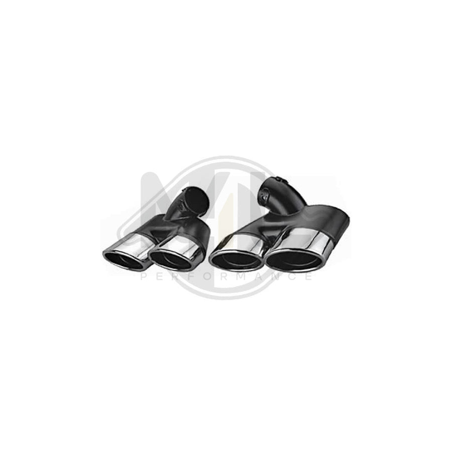 DIEDERICHS HD Tuning 4161500 Exhaust tip suitable for MERCEDES-BENZ E-Class Stainless Steel, both sides