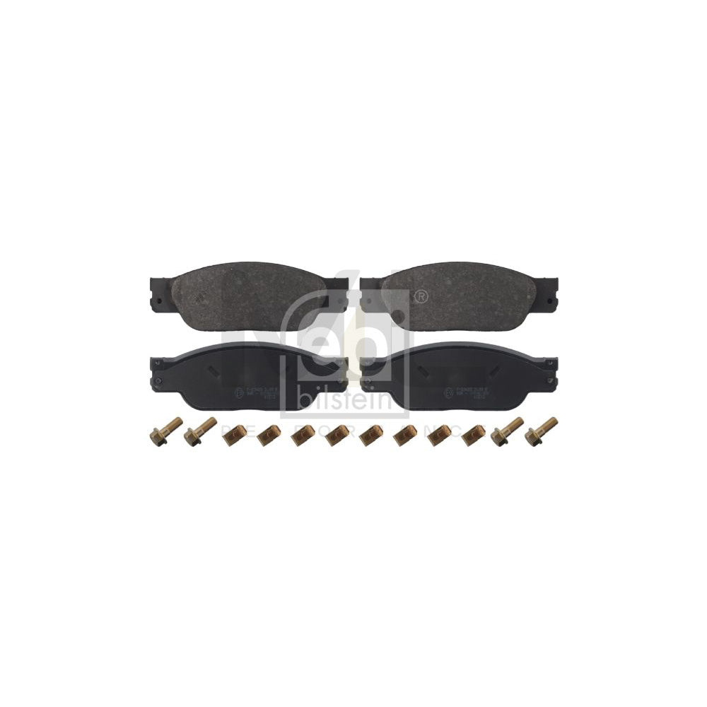 Febi Bilstein 116085 Brake Pad Set For Jaguar S-Type (X200) Front Axle, With Attachment Material | ML Performance Car Parts