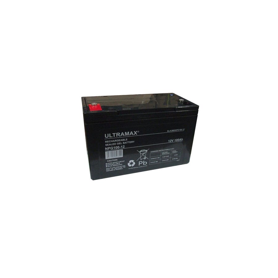 SLA Ultramax NP100-12 GEL VRLA Battery x1