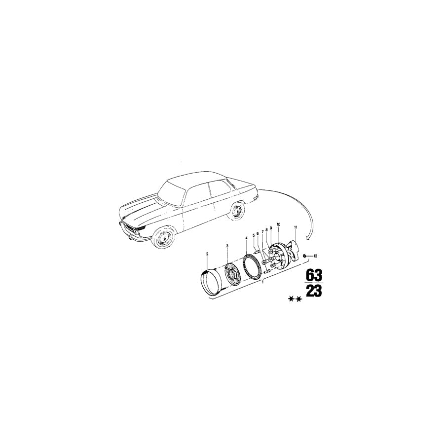 Genuine BMW 07119905336 E32 E28 E39 Bulb 12V 5W (Inc. 328i, Z3 1.8 & 525i)