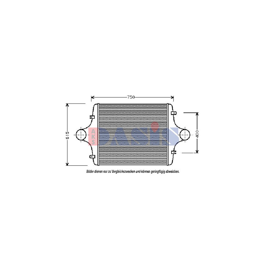 AKS Dasis 267170N Intercooler