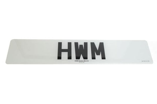 Aston Martin SFR-FRONT Front Number Plate | ML Performance UK Car Parts