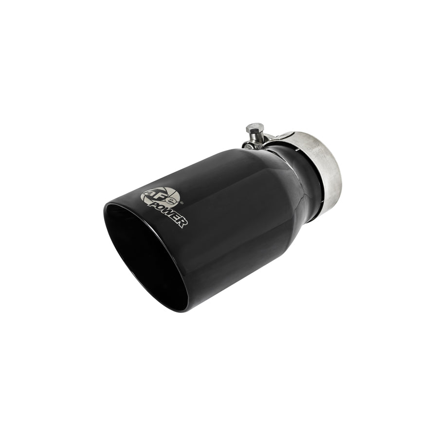 aFe 49T25354-B07 2-1/2 IN Inlet x 3-1/2 IN Outlet X 7 IN L Universal Exhaust Tip