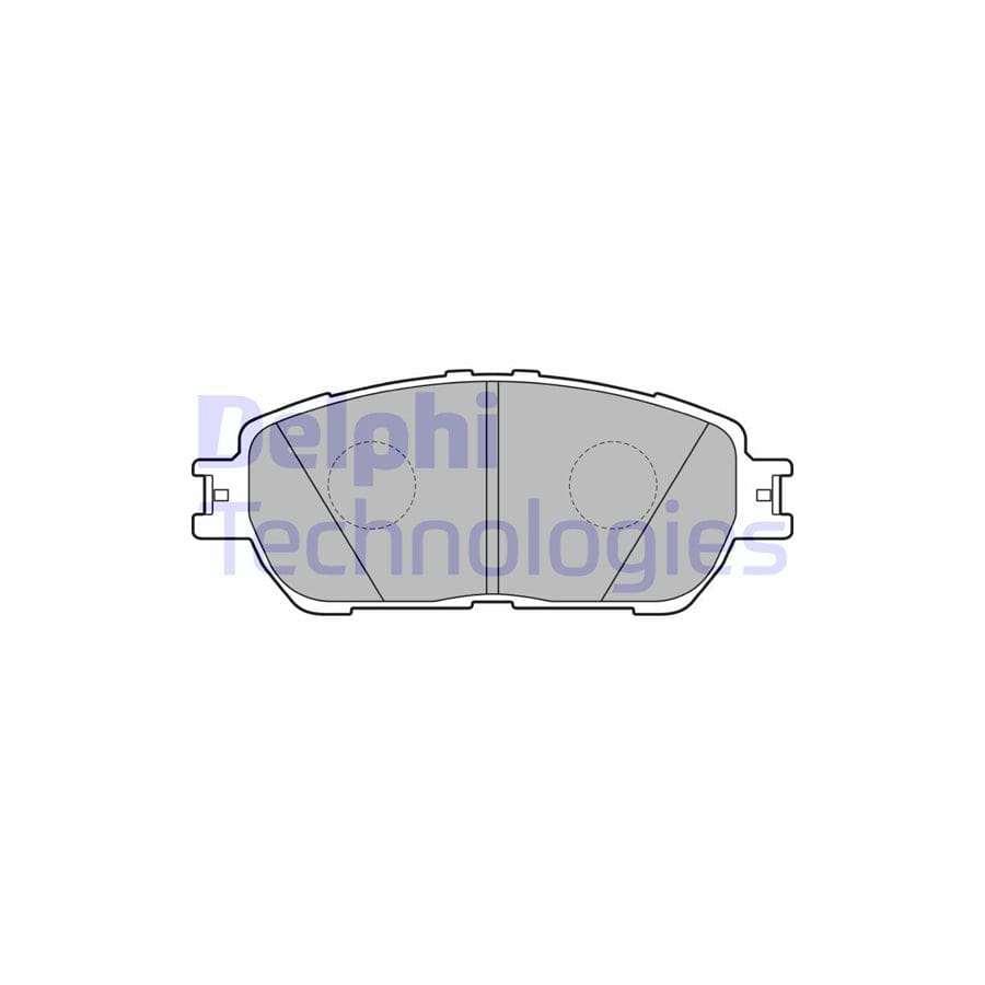 Delphi Lp2132 Brake Pad Set