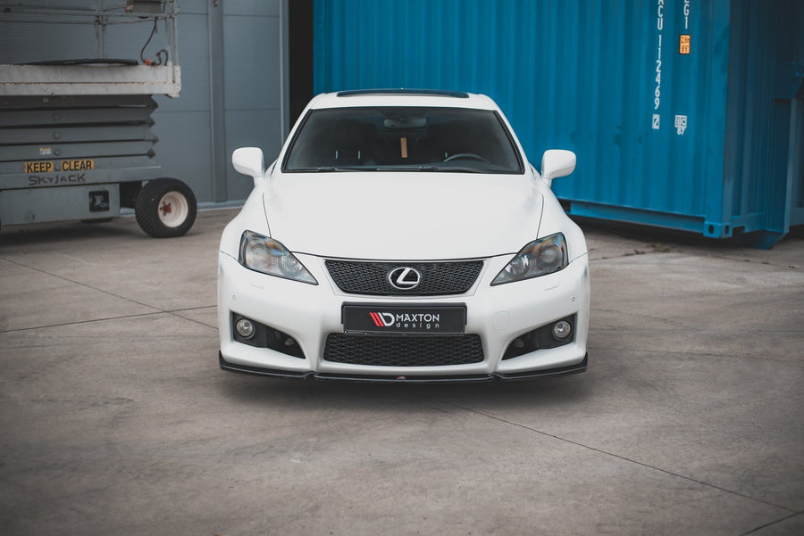 Maxton Design Lexus IS F MK2 Front Splitter V.1