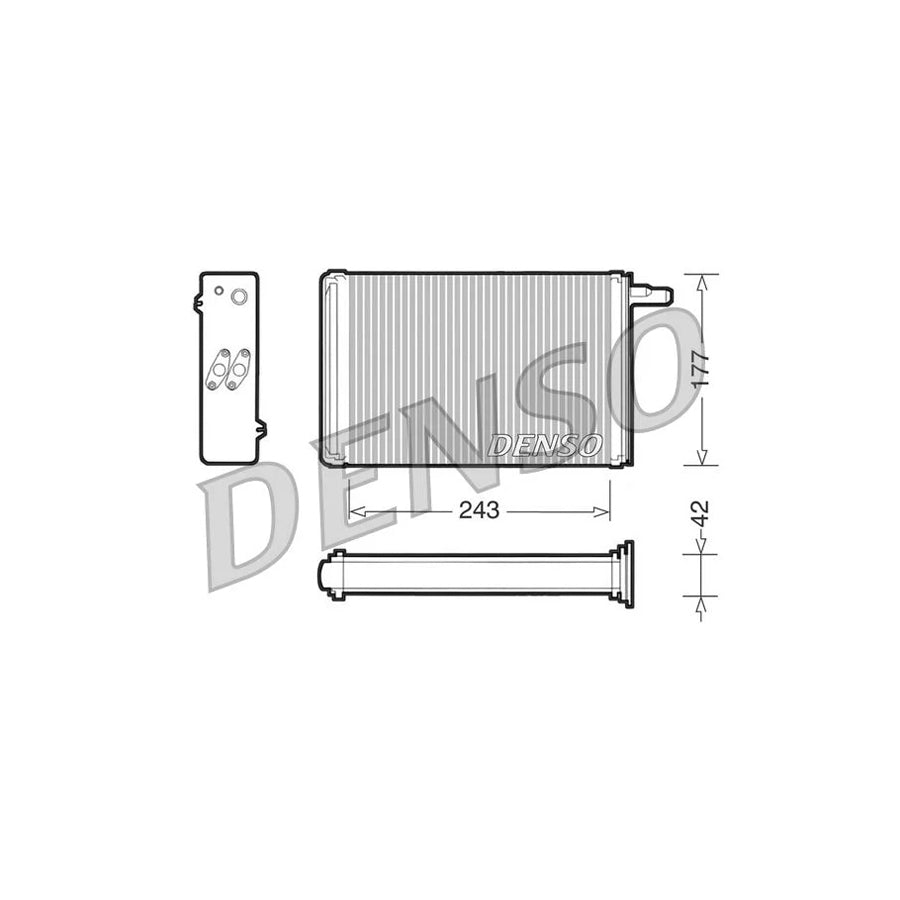 DENSO DRR09030 Heater Matrix