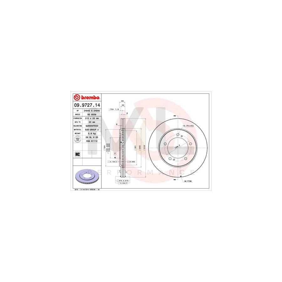 brembo-09-9727-14-brake-disc-for-suzuki-grand-vitara-internally-vented