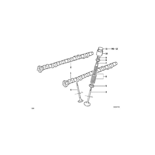 Genuine BMW 11341401426 E34 E36 Plate 2,45 mm (Inc. M5 & M3)