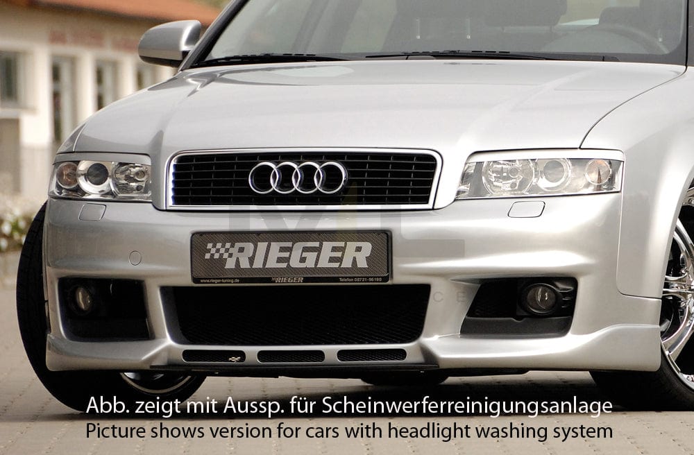 Rieger 00055235 Audi 8E B6 A4 Front Bumper 1 | ML Performance UK Car Parts