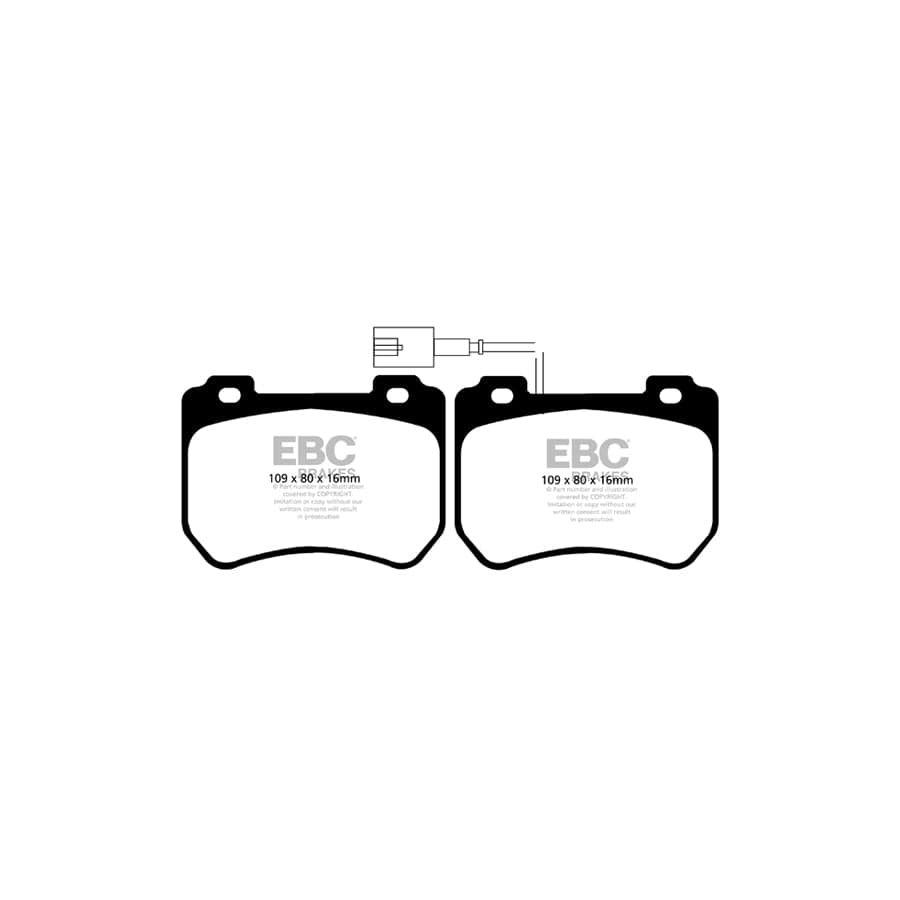EBC PD40K046 Alfa Romeo Ultimax Pad & Plain Disc Kit - TRW Caliper (Inc. 159 & Spider) 2 | ML Performance UK Car Parts
