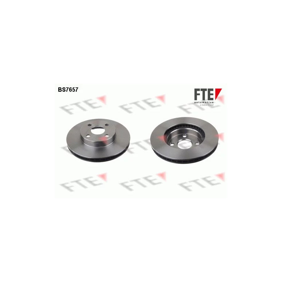 FTE Bs7657 Brake Disc for Toyota Corolla IX Saloon (E120)