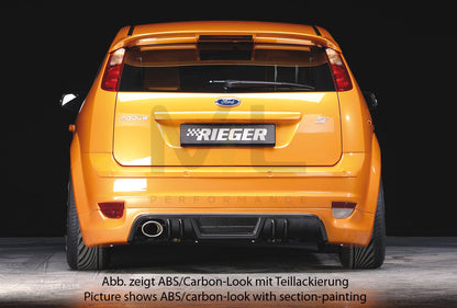 Rieger 00034137 Ford Focus 2 Rear Diffuser 3 | ML Performance UK Car Parts