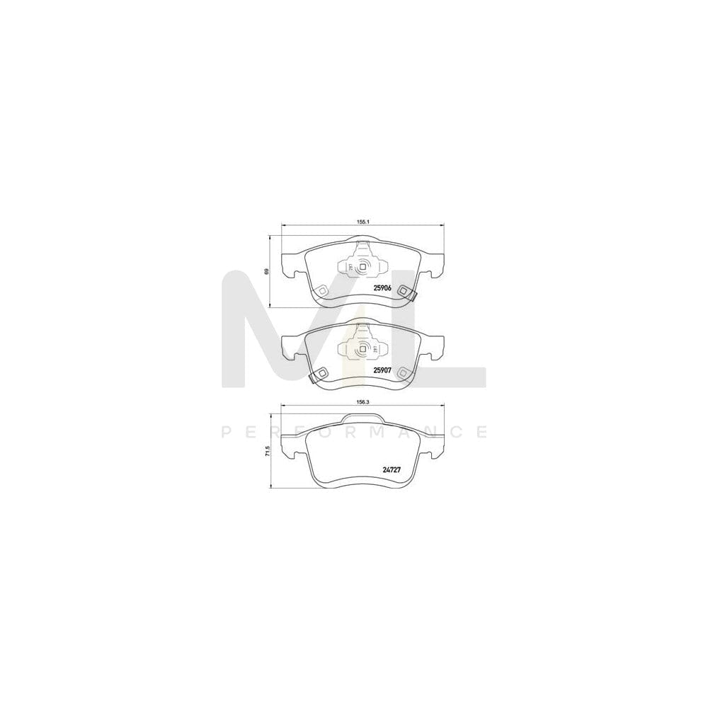 brembo-p-23-155-brake-pad-set-for-fiat-500l-351-352-with-acoustic-wear-warning