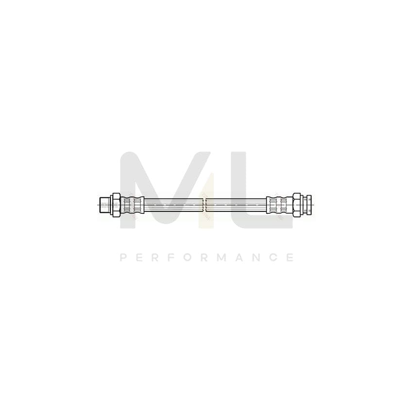 TRW PHD330 Brake Hose for RENAULT 20 400mm, M10x1