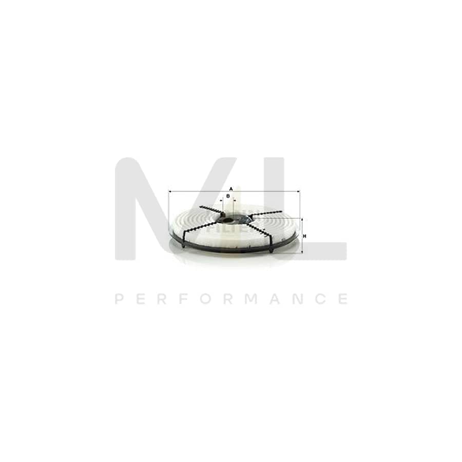MANN-FILTER C 2619 Air Filter Filter Insert