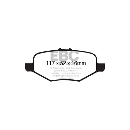 EBC PD40K2217 Ford Ultimax Pad & Plain Disc Kit (Inc. Explorer & Flex) 3 | ML Performance UK Car Parts