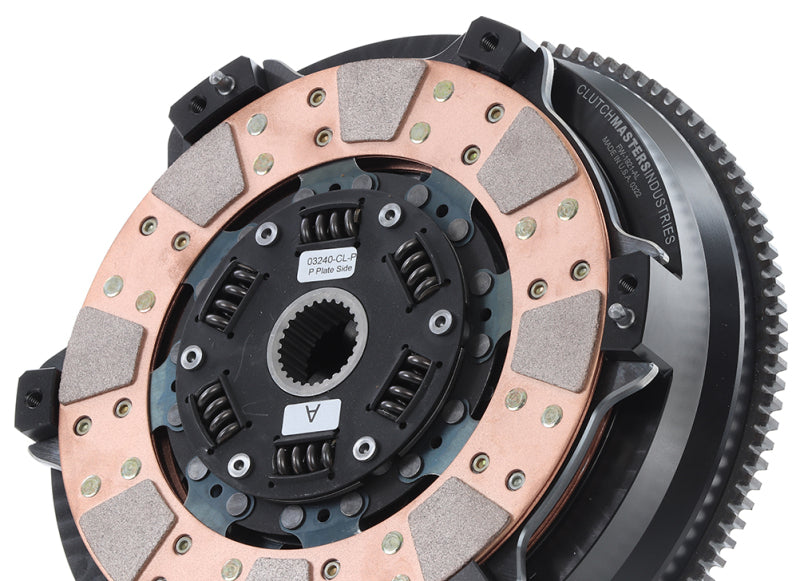 Clutch Masters 21-23 BMW M3/M4 3.0L S58 Factory Fit FX400 8-Puck Twin Disc Clutch w/Alum. Flywheel