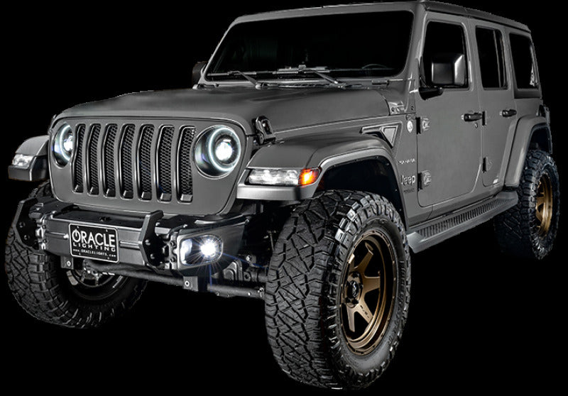 ORACLE Lighting Oracle Jeep Wrangler JL/Gladiator JT Sport High Performance W LED Fog Lights - Green