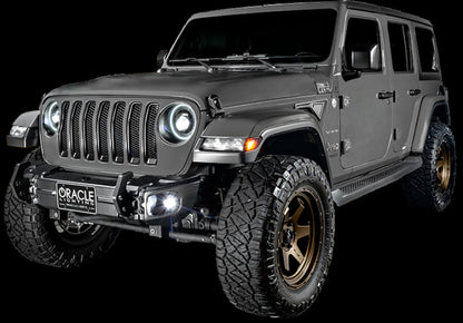 ORACLE Lighting Oracle Jeep Wrangler JL/Gladiator JT Sport High Performance W LED Fog Lights - Green