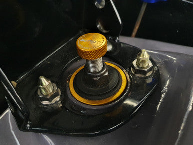 Exoracing Titanium Suspension Strut Top Nuts For Honda Civic Integra