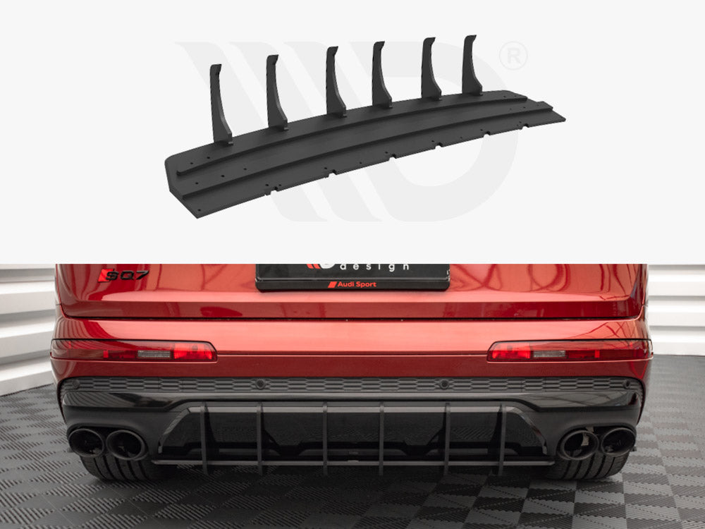 Maxton Design AUDI SQ7 MK2 (4M) Facelift Street Pro Rear Diffuser