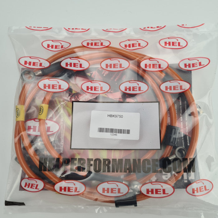 HEL Performance CL-HBK9750 Full Length Race Braided Brake Lines