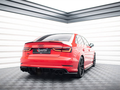 Maxton Design Spoiler Cap Audi A3 / A3 S-LINE / S3 / RS3 Sedan 8V