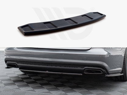Maxton Design Audi A6 S-Line C7 FL Central Rear Splitter
