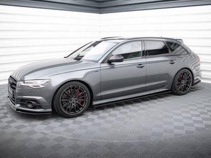 Maxton Design Audi A6 S-line / S6 C7 Fl Side Skirts Diffusers