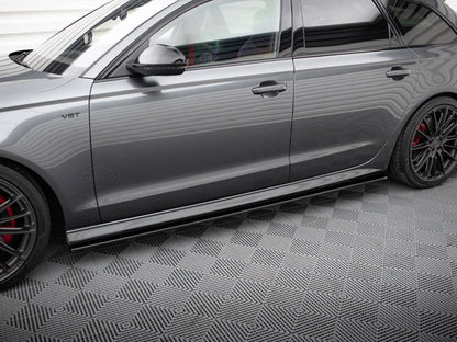 Maxton Design Audi A6 S-line / S6 C7 Fl Side Skirts Diffusers