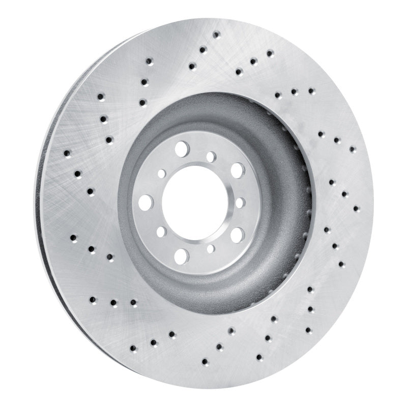 DFC 15-20 BMW M4 Left Front Drilled Brake Rotor