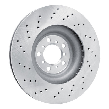 DFC 15-20 BMW M4 Left Front Drilled Brake Rotor