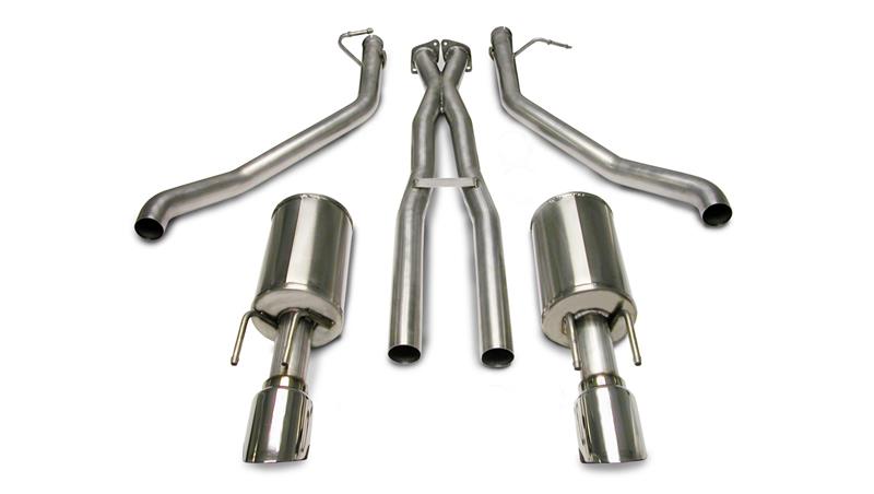 CORSA Performance Corsa 2005-2006 Pontiac GTO 6.0L V8 2.5in Sport Cat-Back + XPipe Exhaust Polished Tips