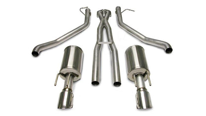 CORSA Performance Corsa 2005-2006 Pontiac GTO 6.0L V8 2.5in Sport Cat-Back + XPipe Exhaust Polished Tips