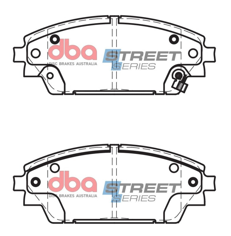 DBA 14-16 Mazda 3 Front Street Series Brake Pads