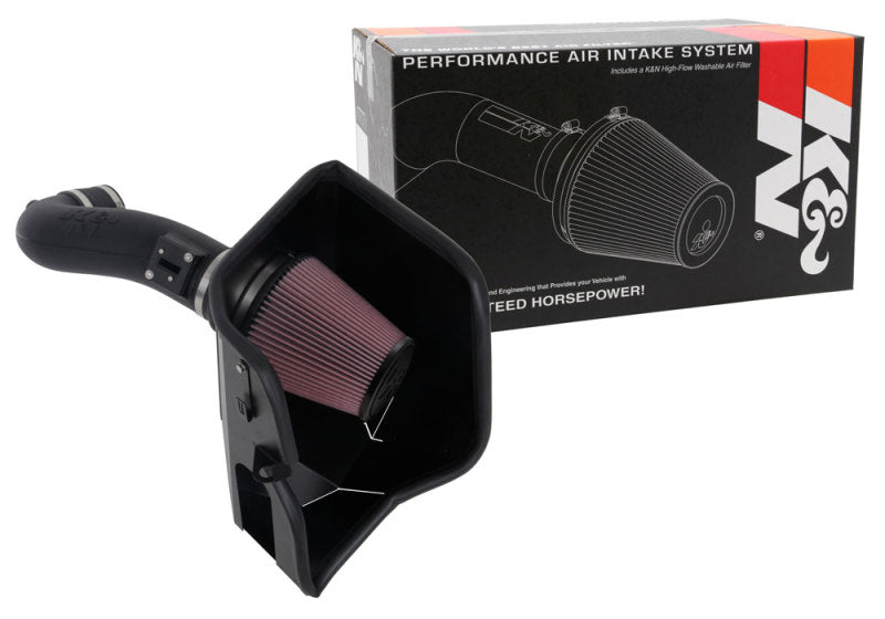K&N Engineering K&N 2019+ Chevrolet 1500 5.3L / 6.2L V8 F/I AirCharger Performance Intake System